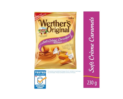 Werther's Soft Crème Caramel Candy - 230 G