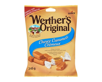 Werther's Chewy Caramels Family Size - 245 G