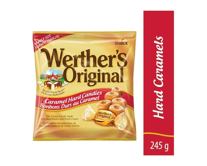 Bonbons durs au caramel Werther's Original - 245 G
