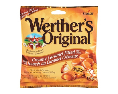 Werther's Original Creamy Caramel Filled Hard Candy - 135.0 G