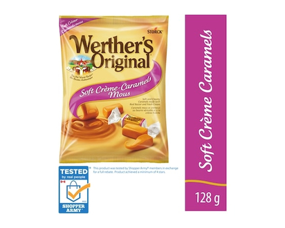 Werther's Original Soft Crème Caramel Candy - 128.0 G