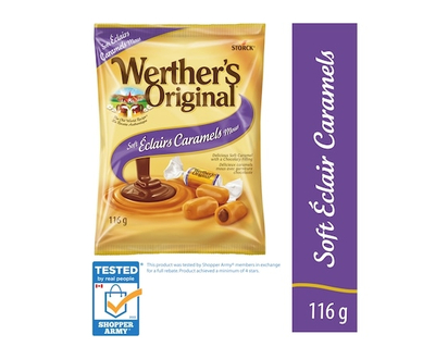 Werther's Original Soft Éclair Caramel Candy - 116.0 G