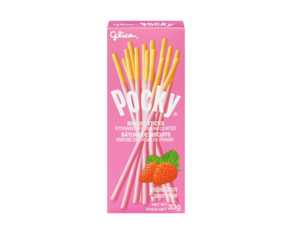 Glico Pocky, Strawberry Cream - 33.0 G