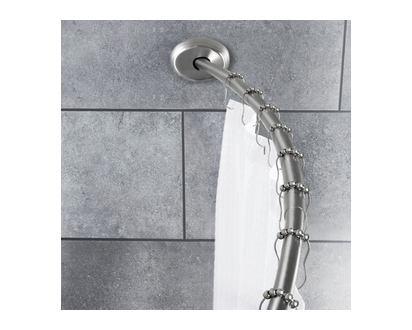 Curved Smart Rod Tension Shower Bar - 1.0 EA