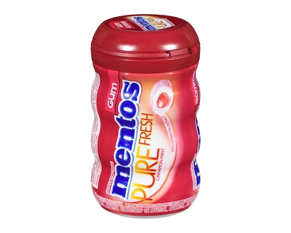 Mentos Pure Fresh Cinnamon Mint Gum, Sugar Free - 50.0 EA