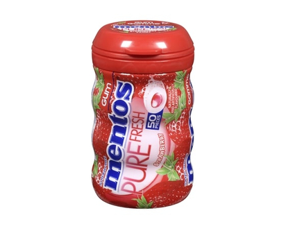 Mentos Gum Strawberry - 50.0 EA