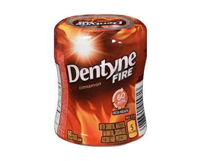 Dentyne Fire gomme sans sucre cannelle - 60.0 EA