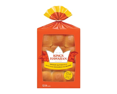 King's Hawaiian Savoury Butter Rolls - 340.0 G