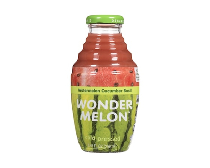 Wonder Melon 100% Organic Juice Watermelon Cucumber Basil - 250.0 ML