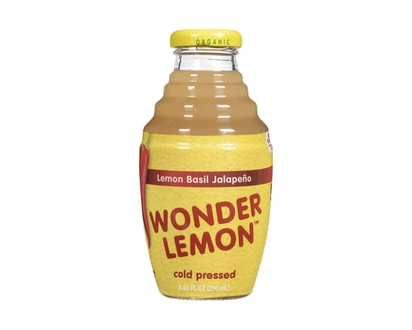 Wonder Lemon 100% Organic Juice Lemon Basil Jalapeà±o - 250.0 ML