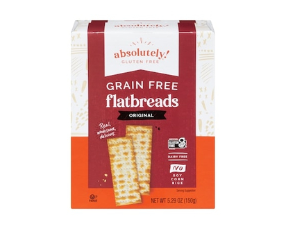 Absolute Gluten Free Flatbreads, Original - 150.0 G