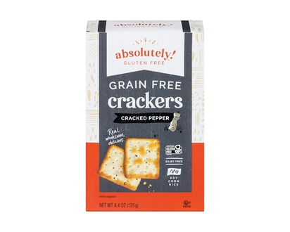 Absolute Gluten Free Crackers, Pepper - 125.0 G