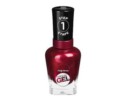 Sally Hansen Miracle Gel Nail Color, Bordeaux Glow - 14.7 ML