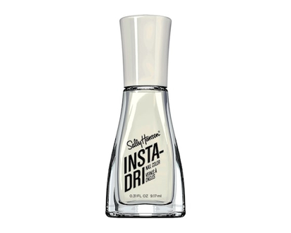 Sally Hansen Insta-Dri® Nail Polish, 3-in-1 formula with built-in base and top coat. 1 Stroke, 1 Coat . Done. Dries in 60 seconds - 1 EA