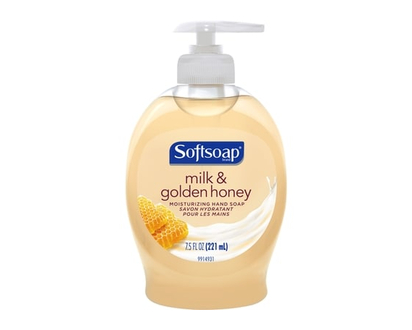 Softsoap Liquid Hand Soap Pump, Milk & Golden Honey - 221.0 ML