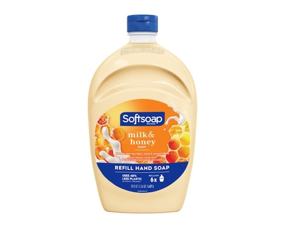Softsoap Moisturizing Liquid Hand Soap Refill, Milk & Golden Honey - 1.47 L