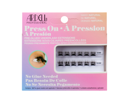 Pre-Glued Underlash Extensions Naked Natural - 1.0 EA
