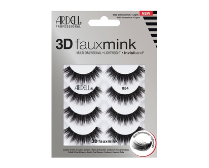 Ardell Multipack 3D Faux Mink 854 4'S - 1.0 EA
