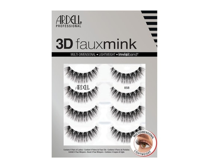 Ardell 3D Faux Mink 858 4 Pack - 1.0 EA