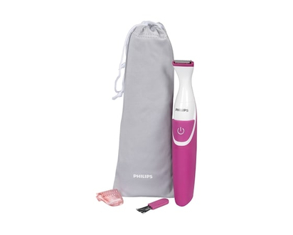 Tondeuse sans fil pour femme Philips BikiniGenie, pour la zone du bikini, peau sèche ou humide, BRT381/15 - 1 CHA