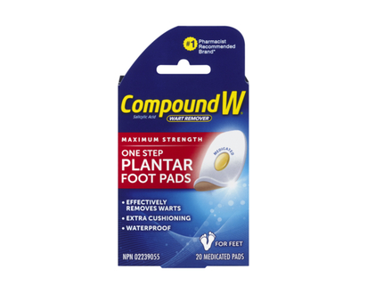Compound W Plus Planters Wart Treatment - 20.0 EA