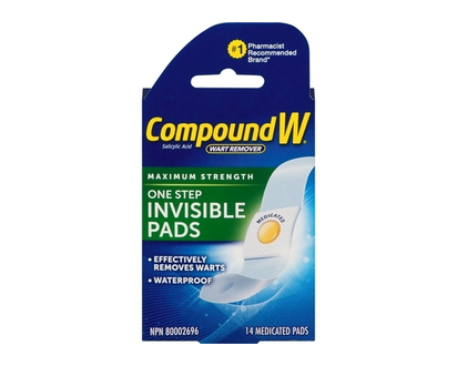 Compound W Invisible Pads - 14.0 EA