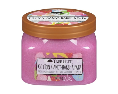 Tree Hut Exfoliant au sucre de karité barbe à papa - 510.0 G