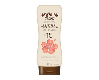 Hawaiian Tropic Sheer Touch Sunscreen Lotion SPF 15 - 240.0 ML