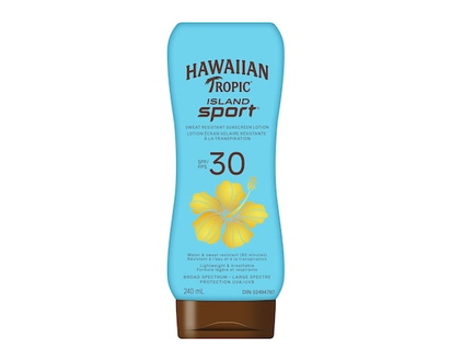 Hawaiian Tropic Island Sport® Sweat Resistant Sunscreen Lotion SPF 30 - 240.0 ML