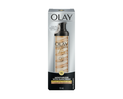 Olay Total Effects Tinted Tone Correcting Moisturizer with SPF 15, 50 mL - 50.0 ML