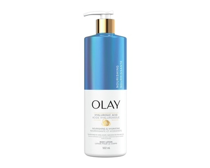 Olay Body Lotion for Nourishing and Hydrating with Hyaluronic Acid - 502.0 ML