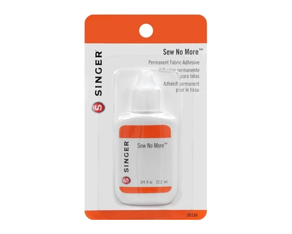 Singer Sew No More. Permanent Fabric Adhesive - 1.0 EA