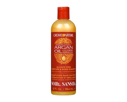 Argeta Shampoing hydratation et brilliance à l'huile d'argan Creme Of Nature - 354.0 ML