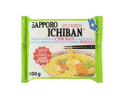 Sapporo Ichiban Japanese Style Noodles, Chicken - 100.0 G