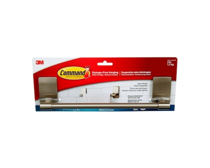Command Bath Hand Towel Bar - 1.0 EA