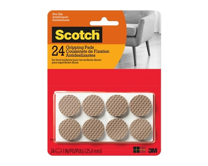 3M Scotch Gripping Pads, 1 Inch - 1.0 EA