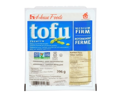 House Foods Premium Medium Firm Tofu - 396.0 G