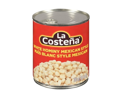 La Costena White Hominy Mexican Style - 783.0 ML