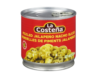 La Costena Pickled Jalapeño Slices for Nachos - 327.0 ML
