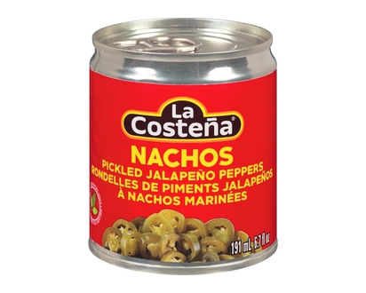 La Costena Pickled Jalapeà±o Slices for Nachos - 191.0 ML