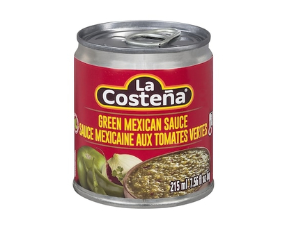 La Costena Green Mexican Sauce - 215.0 ML