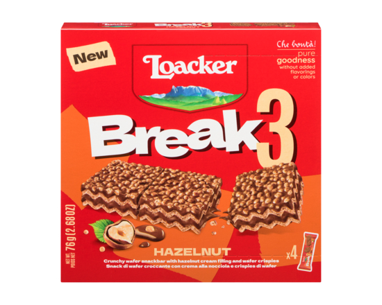 Crunchy Wafer Snackbar With Hazelnut Cream Filling And Wafer Crispies - 76.0 G
