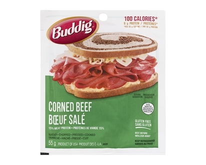 Carl Buddig Corned Beef - 55.0 G