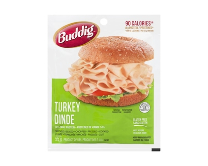 Carl Buddig Turkey, Sliced - 55.0 G