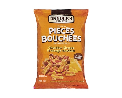 Snyders Morceaux de bretzels au cheddar - 240 G