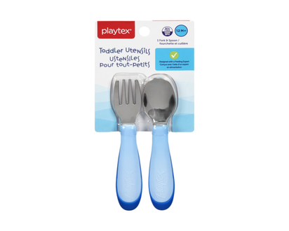 Playtex Fork & Spoon for 12+ Months - 2.0 EA