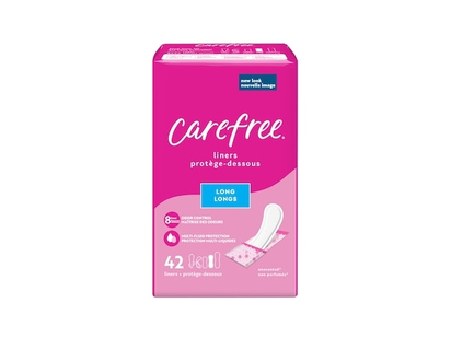 Protège-dessous galbés Carefree Acti-Fresh Body Shape longs - 42 CHA