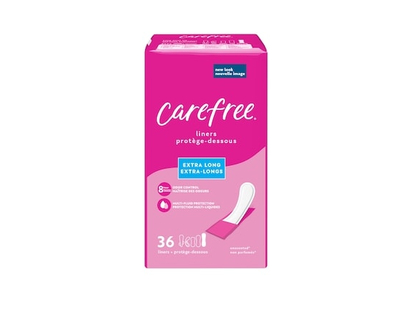 Protège-dessous galbés Carefree Acti-Fresh Body Shape extra-longs - 36 CHA