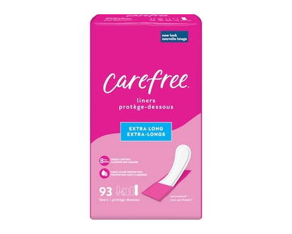 Protège-dessous galbés Carefree Acti-Fresh Body Shape extra-longs - 93 CHA