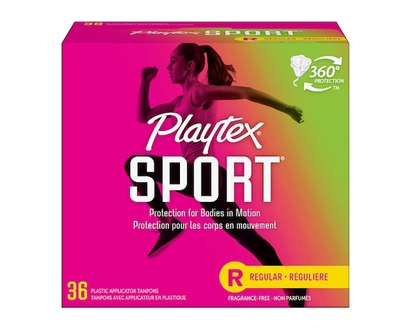 Tampons non parfumés pour athlètes Sport de Playtex à absorptivité régulière - 36 CHA